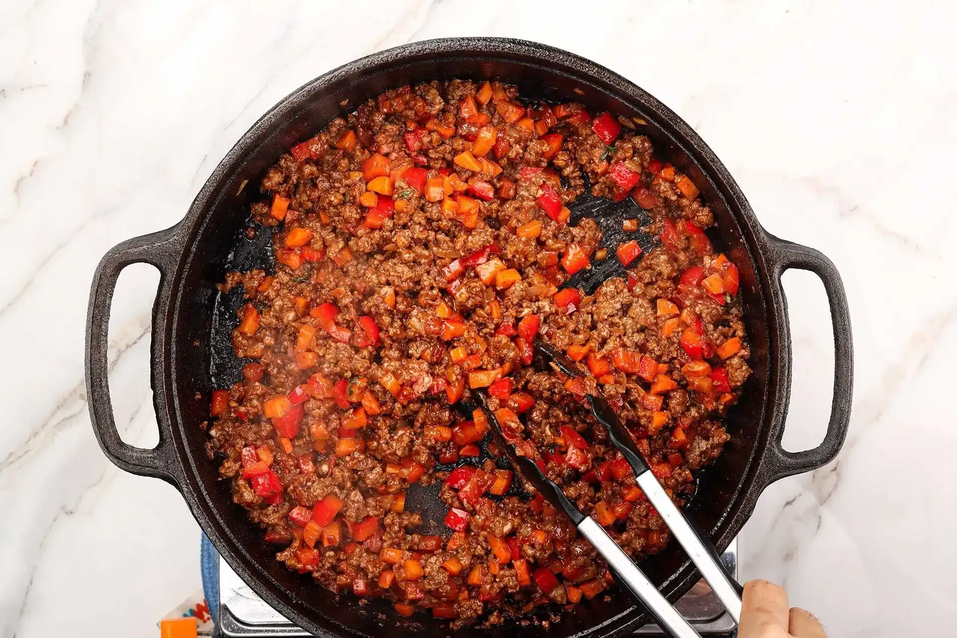 One Pot of Ground Beef and Potatoes